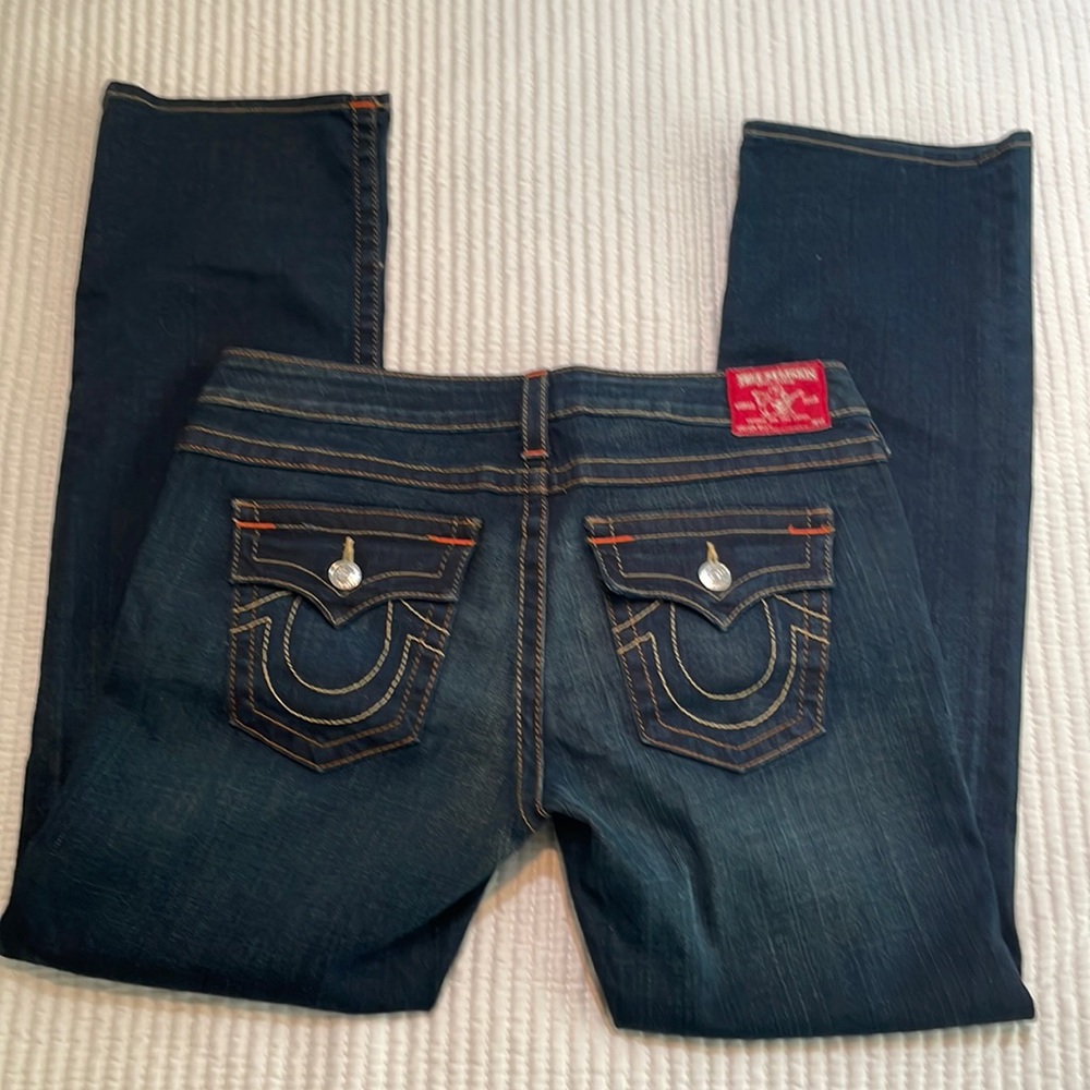 True Religion Low Rise Billy Jeans
